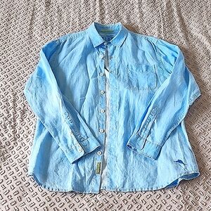 Tommy Bahama men's long sleeve linen shirt